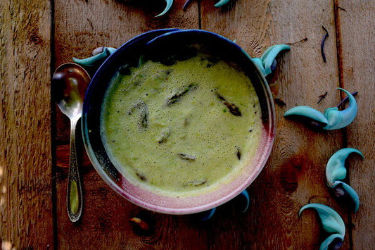 Simple Ayurvedic Recipe: Creamy asparagus soup